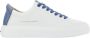 Alexander Smith Blauwe Katoenen Sneakers Alazldm 9010.Wdf White Heren - Thumbnail 10