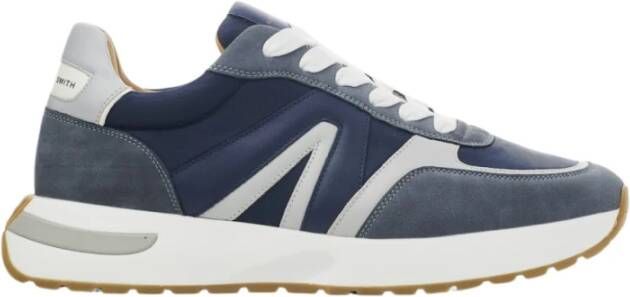 Alexander Smith Blauwe Runner Sneakers Blue Heren