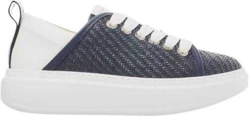 Alexander Smith Blauwe Wembley Vrouw Sneakers Blue Dames