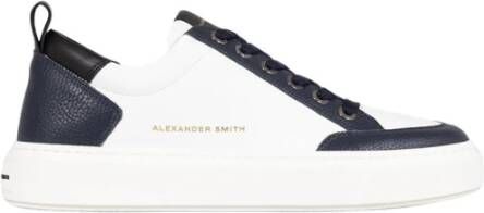 Alexander Smith Bond MAN Blue White Heren