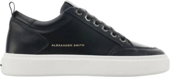 Alexander Smith Bond Man Zwart Wit Straatstijl Black Heren