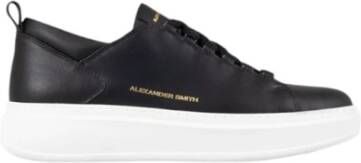 Alexander Smith Casual Sneakers voor Mannen en Vrouwen Black Heren