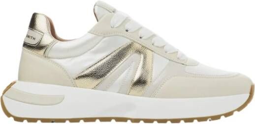 Alexander Smith Crème Runner Sneakers Beige Dames