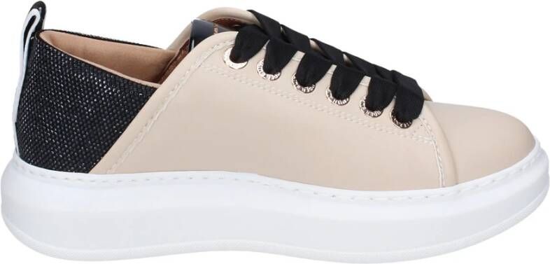 Alexander Smith Dames Sneakers van Synthetisch Leer Beige Dames