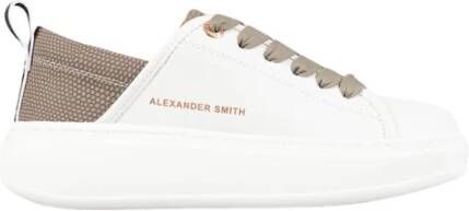 Alexander Smith Eco Wembley Groene Sneakers Multicolor Dames