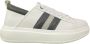 Alexander Smith Eco Wembley Leren Sneaker Wit Grijs White Heren - Thumbnail 1