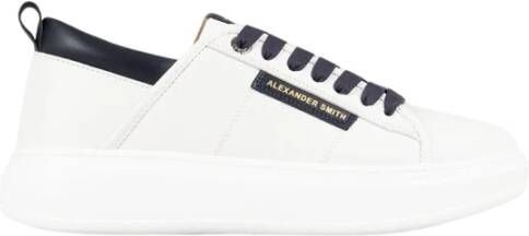 Alexander Smith Eco-Greenwich Licht Goud Sneakers Yellow