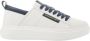 Alexander Smith Eco Wembley Wit Blauw Sneakers White Heren - Thumbnail 16