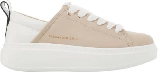 Alexander Smith Eco Wembley Woman Camel Sneakers Brown Dames