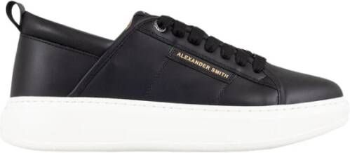 Alexander Smith Eco Wembley Zwarte Sneakers Black Heren