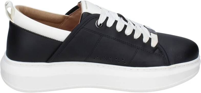 Alexander Smith Heren Synthetisch Leren Sneakers Black Heren