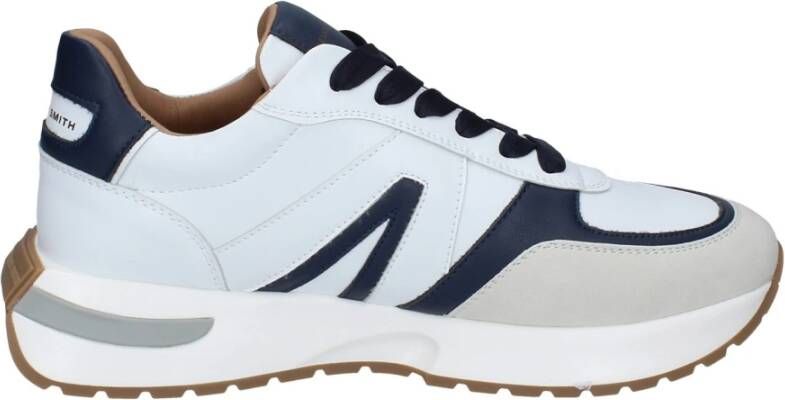 Alexander Smith Heren Synthetisch Leren Sneakers White Heren