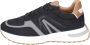 Alexander Smith Heren Textiel Sneakers Black Heren - Thumbnail 1