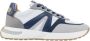 Alexander Smith Hyde Man Wit Blauw Runner Sneakers White Heren - Thumbnail 1