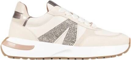 Alexander Smith Moderne Marmer Vrouw Sneaker Ivoor Koper Multicolor Dames