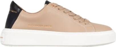 Alexander Smith Kameel Vrouw Sneakers Jubileumeditie Beige Dames