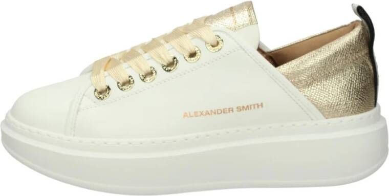 Alexander Smith Lage Sneakers White Dames