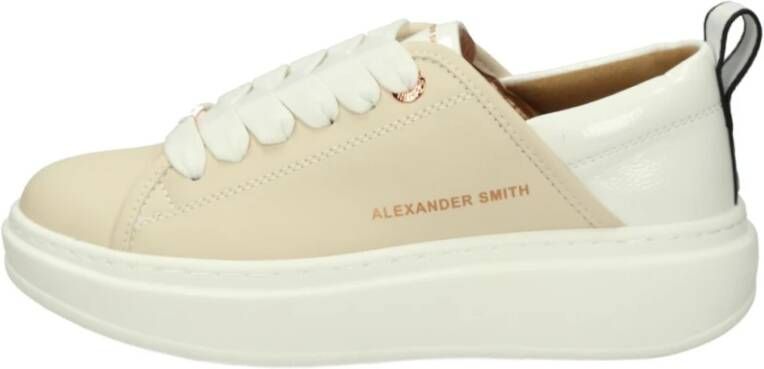 Alexander Smith Lage Sneakers White Dames