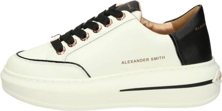 Alexander Smith Lage Sneakers White Dames