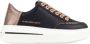 Alexander Smith Lancaster Gate Zwarte Leren Sneakers Black Dames - Thumbnail 1