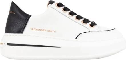 Autry Vintage lage profiel leren sneakers met Amerikaanse vlag detail White