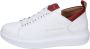 Alexander Smith Leren Heren Sneakers Stijlvolle Schoenen White Heren - Thumbnail 1