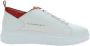 Alexander Smith Leren Sneaker W2U 82Wrd White RED White Heren - Thumbnail 1