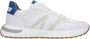 Alexander Smith Sneakers Wit Blauw Stijlvol Model White Heren - Thumbnail 3