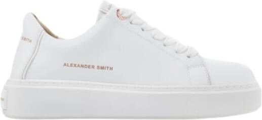 Alexander Smith Londen Totale Witte Sneakers White