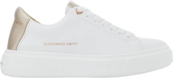 Alexander Smith Londen Vrouw Wit Koper Sneakers White Dames