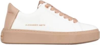 Alexander Smith Londen Vrouw Wit Naakt Sneakers White Dames