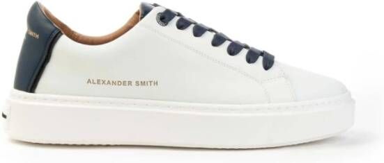 Alexander Smith London Alayn1u10wbk Sneakers voor mannen White Heren