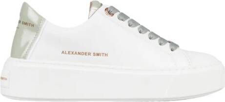 Alexander Smith London High Woman White Pastel Green White Dames