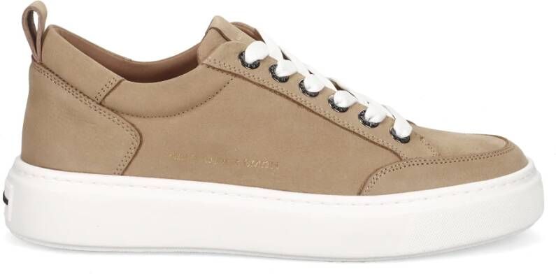 Alexander Smith Luxe Bond Street Beige Sneakers Beige Heren