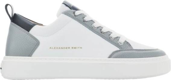 Alexander Smith Luxe Grijs Wit Straat Schoenen Multicolor Heren