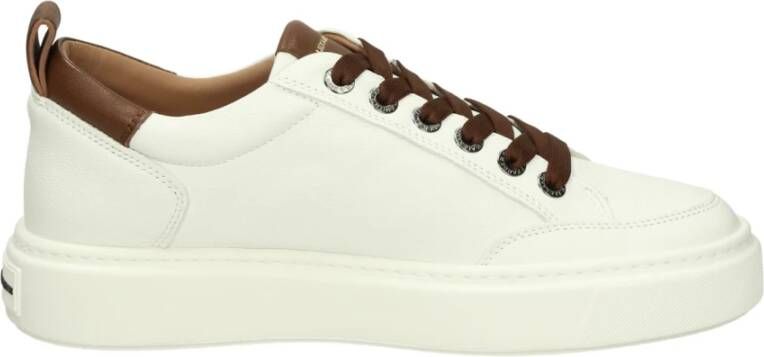 Alexander Smith Luxe Straat Sneakers White Heren