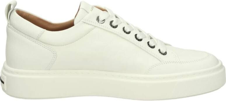 Alexander Smith Luxe Straat Sneakers White Heren