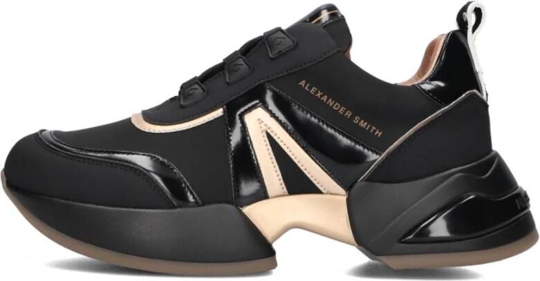 Alexander Smith Marmer Vrouw Lage Sneakers Black Dames