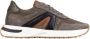 Alexander Smith Militaire Cognac Runner Sneakers Brown Heren - Thumbnail 1