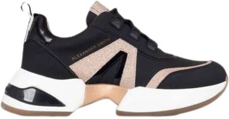 Alexander Smith Moderne Marmer Sneaker voor Stadsverkenners Black Dames