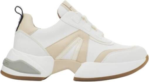 Alexander Smith Moderne Marmer Vrouw Sneaker Wit Beige Multicolor Dames