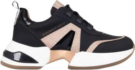 Alexander Smith Moderne Marmer Vrouw Sneaker Zwart Koper Black Dames