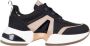 Alexander Smith Moderne Marmer Vrouw Sneaker Zwart Koper Black Dames - Thumbnail 1