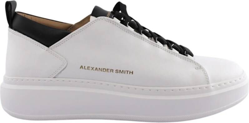 Alexander Smith Monochrome Sneakers White Heren