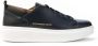 Alexander Smith Platform Sneakers Leren Zool Italië Blue Heren - Thumbnail 1