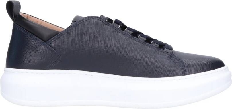 Alexander Smith Sneakers Blauw Blue Heren