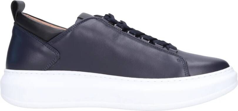 Alexander Smith Sneakers Blauw Blue Heren