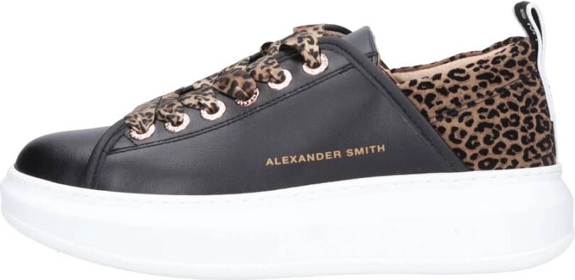 Alexander Smith Sneakers Zwart Black Dames