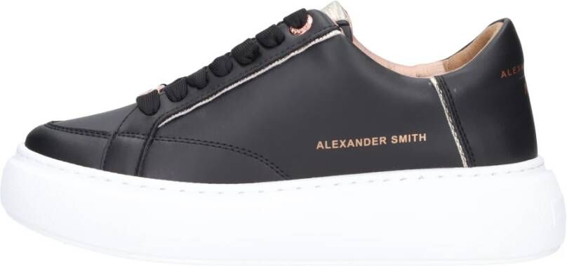 Alexander Smith Sneakers Zwart Black Dames