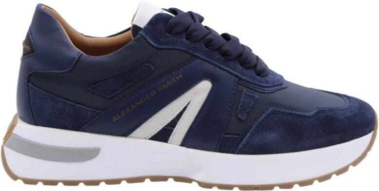 Alexander Smith Stijlvolle Sneaker Aliasimme Blue Heren